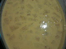 Gelado de abacaxi fácil