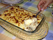 Camarão ao catupiry