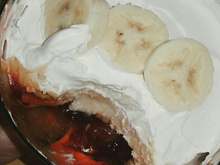 Sobremesa de banana