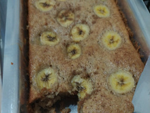 Bolo de banana fit