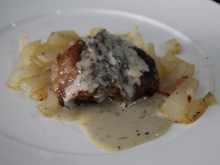 Mignon ao molho de gorgonzola