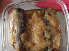 Sardinha prática na panela de pressão