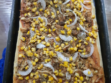 Massa de pizza sem leite