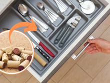 Se sua mãe não te ensinou, eu te ensino: é por isso que você deve deixar uma rolha na gaveta de talheres