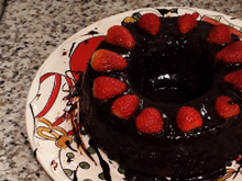 Calda cremosa de chocolate