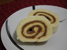 Rocambole de doce de leite