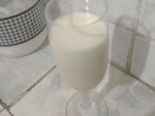 Batida de coco com conhaque