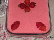 Sobremesa tipo mousse para diabéticos