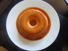 Pudim de claras com leite condensado