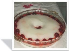 Manjar de Groselha com Coco