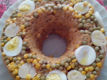 Cucuz de legumes paulista de Natal