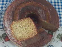 Bolo de Banana da vizinha