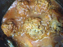 Almôndega ao vinho tinto