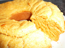 Bolo de fubá diet delicioso, úmido e fofinho