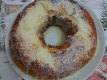 Bolo de massa de tapioca