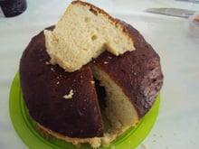 Pão rápido para o lanche
