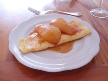 Omelete de pêras