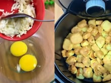 Você nunca pensou em fazer ovos na airfryer desse jeito, mas vai se tornar o seu lanche favorito
