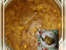 Bolo de maçã 100% integral