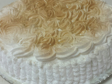 Bolo brigadeiro de laranja