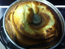 Bolo de iogurte natural