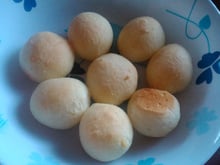 Pão de queijo escaldado