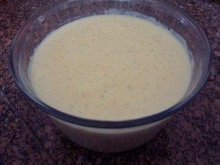 Canjica com doce de leite