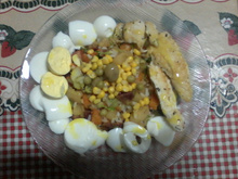 Salada de verdura cozida