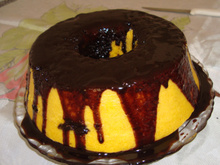 Bolo de cenoura prático de microondas