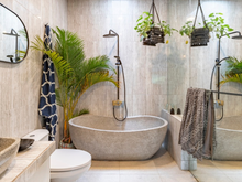 Banheiros frios e sem graça ficaram para trás: o TudoGostoso mostra a decoração estilo spa que transforma o ambiente sem precisar de reforma