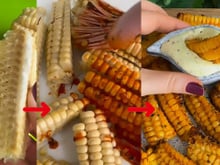 Milho assado na airfryer fácil pronto em 12 minutos: molho especial vai deixar o lanche ainda mais irresistível