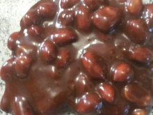 Pé de moleque chocolate