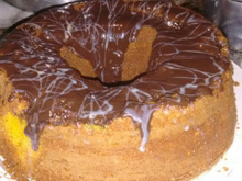 Bolo de cenoura diferente