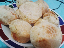 Pão de queijo francês (Camembert)
