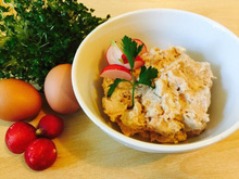 Recheio de pasta de carne para massas