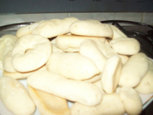 Biscoitos de polvilho salgado