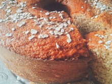 Bolo de aveia com granola: receita prática