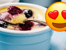 Cheesecake superproteico fit: "estou obcecada em fazer no café da manhã, adoro essa combinação de limão e..."