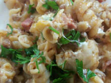 Macarrão de penela de pressão à Moda
