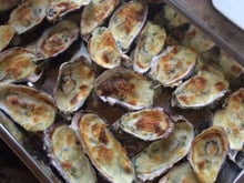 Ostra gratinada