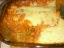 Lasanha de miojo