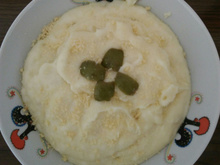 Purê de batatas turbinado