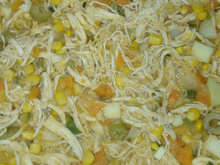 Galinha picante deliciosa