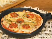 Essa pizza de frigideira virou a minha queridinha depois que eu vi a receita no TudoGostoso e testei em casa