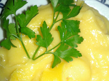 Polenta de milho verde