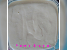 Sorvete de umbu