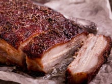 Barriga de porco com cuscuz marroquino: como fazer