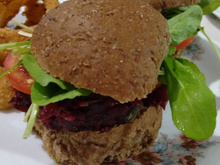 Hambúrguer de beterraba