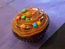 Cupcake de chocolate