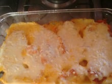 Filé de frango ao molho branco